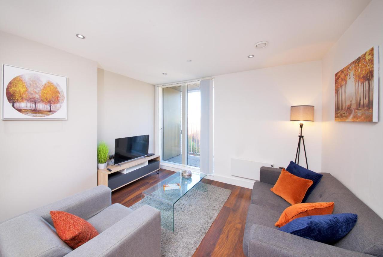 Modern 2 Bed & 2 Bath City Centre Apartamento